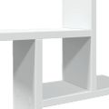 vidaXL Nástenné police 2 ks biela 50x12x50 cm kompozitné drevo