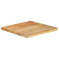 vidaXL Stolová doska 80x80x3,8 cm živý okraj masívne mango