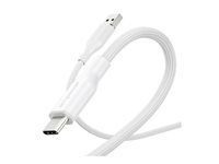 PanzerGlass empower kábel USB-A/USB-C, 1,2 m biely