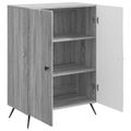 vidaXL Servírovacia skriňa Sivá sonoma 66 x 34,5 x 90 cm
