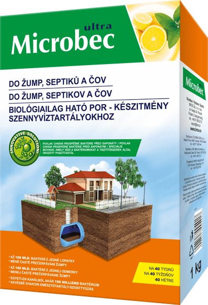 00491 Bros Microbec do žump, septikov a ČOV 1 kg