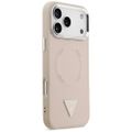 Puzdro Guess Case Triangle Logo Magsafe pre iPhone 17 Pro Max ružové