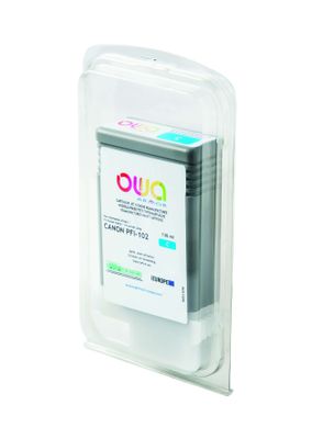 OWA Armor ink-jet kompatibilný s Canon iPF 500/600 cyan, 130ml, komp.s PFI102C