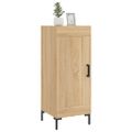 vidaXL Komoda dub sonoma 34,5x34x90 cm spracované drevo