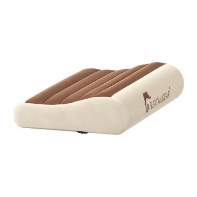 Nafukovací vankúš Flextail Zero Pillow (hnedý)