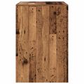 vidaXL Kabinet na práčku Staré drevo 87 x 60 x 89 cm Kompozitné drevo