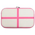 vidaXL Nafukovacia žinenka s pumpou 60x100x15 cm PVC ružová