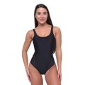 Športové jednodielne plavky Black - GymBeam, veľkosť M