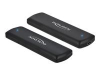 tool free - Kryt úložiska - M.2 - M.2 NVMe Card - USB 3.2 (Gen 2) - čierna