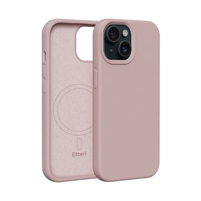 Etteri Silicone Mag case pre iPhone 14 6,1" svetloružová