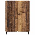 vidaXL Servírovacia skriňa Staré drevo 66 x 34,5 x 92 cm