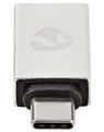 Nedis CCTB60915AL - USB Typ-C Adaptér | Typ-C Zástrčka - A Zásuvka Adaptér, USB 3.2 Gen1, zástrcka USB-C - zásuvka USB-A, hliník, stríbrný