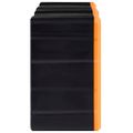 vidaXL Organizéry s 12 zásuvkami 2 ks 26,5x16x26 cm