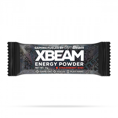 XBEAM Energy Powder - GymBeam, jahoda kiwi, 9 g