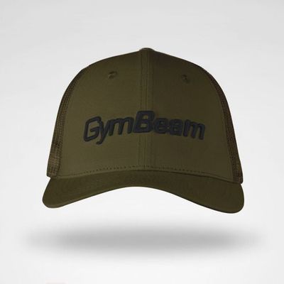Šiltovka Mesh Panel Cap Military Green - GymBeam
