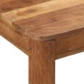 vidaXL Barový stolík, akáciový masív s medovým náterom 110x55x106 cm
