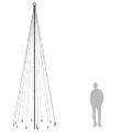 vidaXL Vianočný stromček s hrotom 732 farebných LED 500 cm