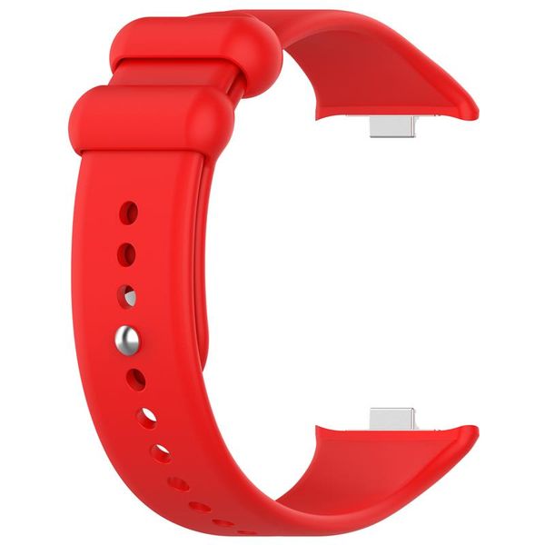 Silikónový remienok mi band 8 pro /m8 pro (7). červená