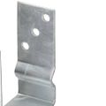 vidaXL Kotviace pätky 12 ks strieborné 9x6x15 cm pozinkovaná oceľ
