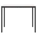 vidaXL Barový stôl Biela 140 x 80 x 105 cm Masívne borovicové drevo