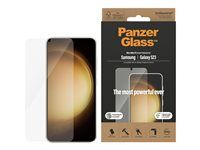 PanzerGlass ochranné sklo pre Samsung Galaxy S23/S22 (celolepené s funkčným odtlačkom prstov) s inštalačným rámčekom