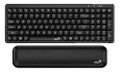 GENIUS předložka ke klávesnici G-WP 187/ 320 x 75 x 20 mm/ paměťová pěna Operka dlane, ke klávesnici,  320×75×20mm, pametová pena, ergonomická opora, protiskluzová základna, cerná