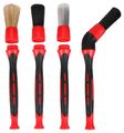 Sada precíznych štetcov s vymeniteľnými nástavcami na čistenie auta CAR DETAILING BRUSH 4 SIXTOL