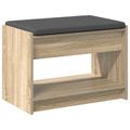 vidaXL Predsieňová lavica Sonoma dub 63 x 38 x 45 cm