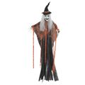 vidaXL Visiaci duch na Halloween 3 ks Viacfarebný 61 x 97 cm Polyester
