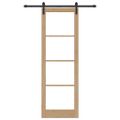 vidaXL Posuvné dvere ORKDAL Prírodná 78 x 232 cm