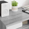 vidaXL TV skrinka 100 x 48 x 43 cm Sivý Sonoma Kompozitné drevo