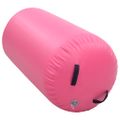 vidaXL Nafukovací gymnastický valec s pumpou 120x90 cm PVC ružový