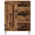 vidaXL Servírovacia skriňa so zásuvkou Staré drevo 69,5 x 34 x 90 cm