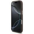 Puzdro Guess 4G s portfóliom Magsafe pre iPhone 17 Pro hnedé