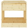 vidaXL Nočný stolík 40x31x40 cm jedľový masív