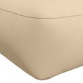 vidaXL Vankúš na paletu VIANEN 100% polyester Krémová 120 x 80 x 12 cm
