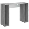 vidaXL Konferenčný stolík Sivá sonoma 102 x 35 x 75 cm