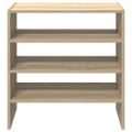 vidaXL Stojany na topánky 2 ks stohovateľné dub sonoma 60x30x30,5 cm