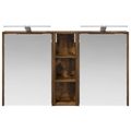 vidaXL Set kabinetov do kúpeľne 3 ks 106 x 16 x 62,5 cm
