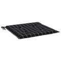 vidaXL Podložky na záhradné stoličky 4 ks čierne kocky 50x50x3cm látka