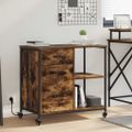 vidaXL Kabinet s nabíjacou stanicou 76 x 41 x 72 cm Kompozitné drevo