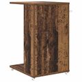 vidaXL Bočný stôl Staré drevo 40 x 35 x 60 cm Kompozitné drevo