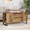 vidaXL Konferenčný stolík Staré drevo 102 x 44,5 x 50 cm