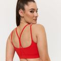 Športová podprsenka BEAT Tangerine - GymBeam, veľkosť S, veľkosť oblečenia S
