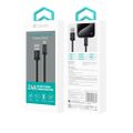 Kábel Devia Gracious EC650 USB - USB-C 1,0 m 2,4A čierny