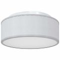 vidaXL Stropná lampa so bodmi Sivá 30 x 30 x 13,5 cm látka