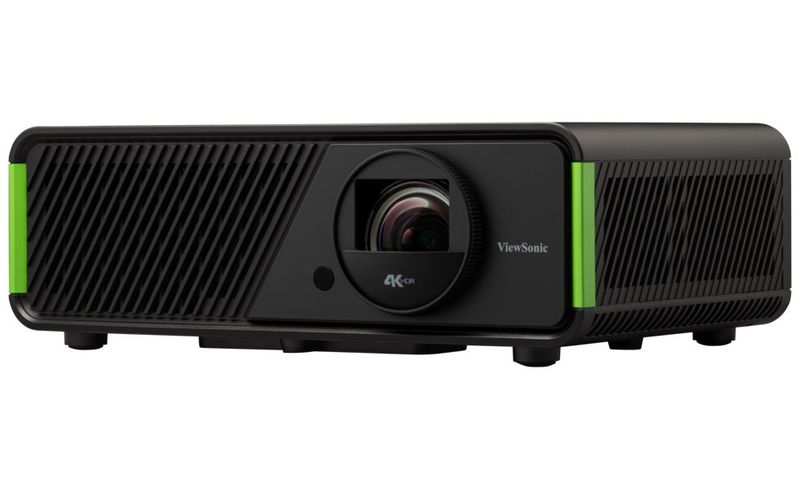 ViewSonic X2-4K Pro / 4K /4K UHD (3820x2160) - 3300LL - LED light Source - TR0.69-0.83 - 1.2x zoom - SPK x2 - Google TV Projektor, DLP, LED, 4K, 3300 LED lm, 3000000:1, repro, 2× HDMI, USB-C, USB, RS-232, Wi-Fi, Bluetooth, Google TV, cerno-zelený