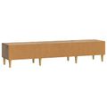 vidaXL TV skrinka 147 x 34,5 x 30 cm Dub artisan Kompozitné drevo