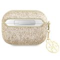 Puzdro Guess pre AirPods Pro 2 GUAP2GLGSHD zlaté PU Glitter Flake 4G
