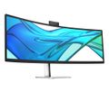 HP Series 5 Pro/549pm/49"/VA/DQHD/165Hz/5ms/Černá/3R Monitor, 49" DQHD (5120×1440), VA, 165Hz, 1800R, 5Mpx AI kamera, USB-C 140W, KVM, cerný